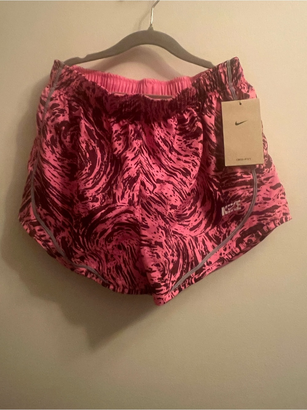 #239 Nike Women’s Hot Pink Swirl Athletic Shorts